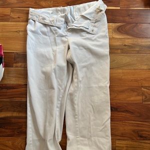 White Dickies UO Exclusive High-Waisted Ankle Pant
